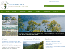 Tablet Screenshot of afforum.org